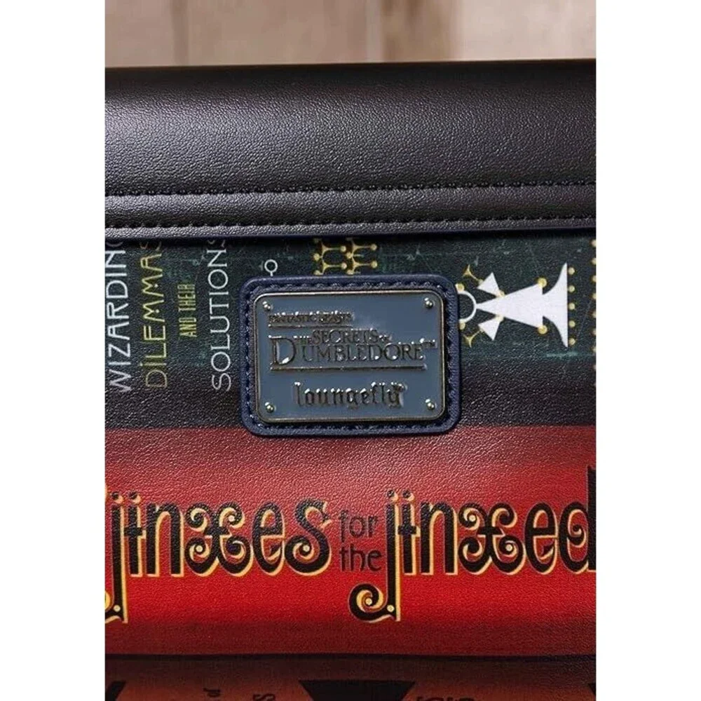 Loungefly Fantastic Beasts Magical Books Chain Strap Crossbody Bag Purse